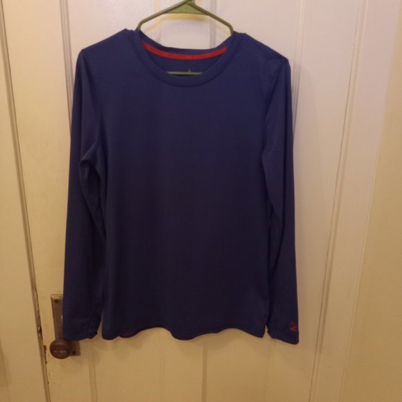Cuddl Duds Tops 3 For 8 Cuddlduds Navy Blue Thermal Shirt Poshmark